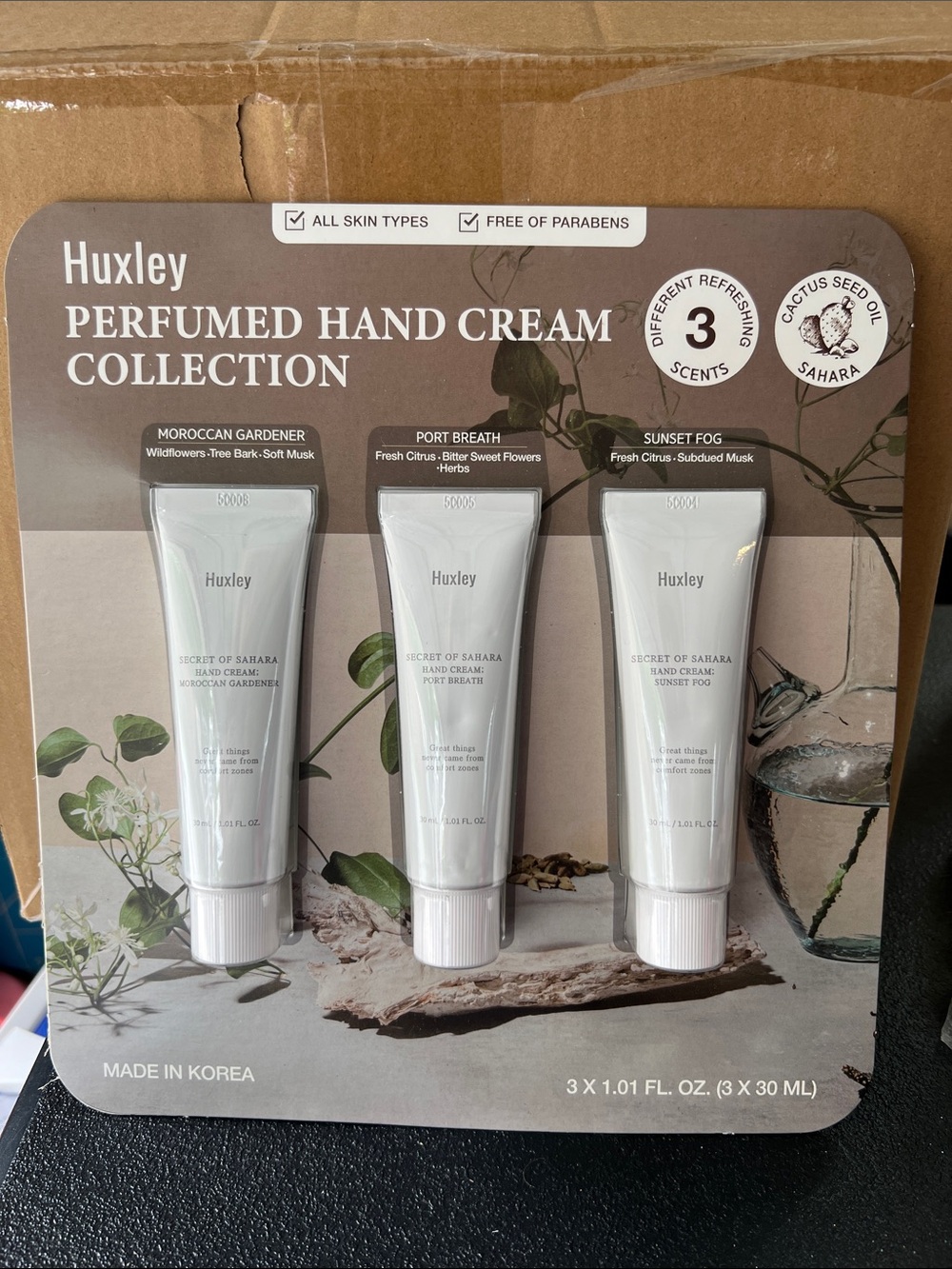 Huxley Perfumed Hand Cream Collection-NIP